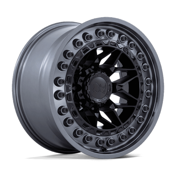 Black Rhino Hard Alloys ALPHA 17X9 5X5 71 -12 M-BLK GNMTL-LP