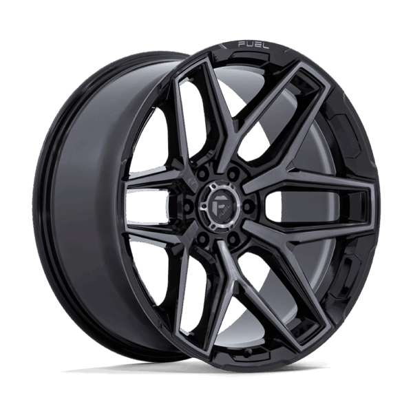 Fuel 1PC FLUX 22X10 6X5.5 106 -18 G-BLK GTCC