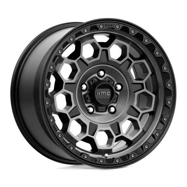 KMC KM545 17X9 5X5.0 S-BLK GTCC 18MM